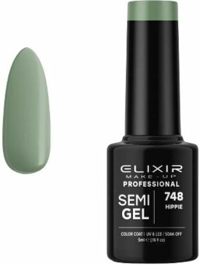 Elixir Semi Gel Halb-permanenter Nagellack Hippie 748 5ml 1Stück