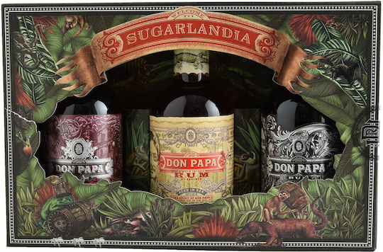 Don Papa Sugarlandia (7 YO, 10 YO, Sherry Cask) 3τμχ 200ml