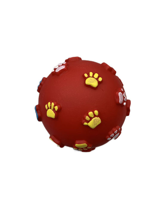 Pet Camelot Ballspielzeug Hund 8εκ. Rot 1Stück