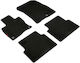Lampa Set of Front and Rear Mats 4pcs for Ford Kuga 2019+ Black