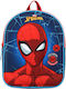 Vadobag Spiderman 3D Σχολική Τσάντα Πλάτης Νηπιαγωγείου Μπλε