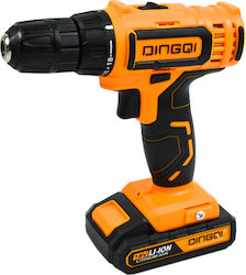 Dingqi 105003A Power Drill Driver 18V 2x1.5Ah