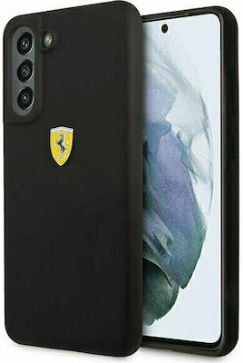 Ferrari On Track Back Cover Σιλικόνης Μαύρο (Galaxy S21 FE 5G)