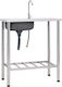 vidaXL Λάντζα Offen Einzeln 151213 40xH75cm