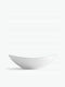 Ιωνία Genesis Salad Bowl Porcelain White 24x24cm 1pcs