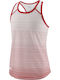 Wilson Team WRA769804 Women's Red Tennis Blouse