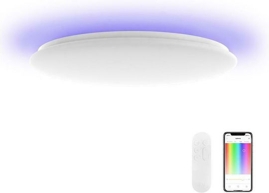 Yeelight Arwen Smart Πλαφονιέρα 59.8εκ. LED με Τηλεχειριστήριο