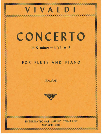 International Music Company Vivaldi - Concerto In C Minor Παρτιτούρα για Πνευστά x