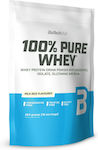 Biotech USA 100% Pure Whey with Concentrate, Isolate, Glutamine & BCAAs Proteină din Zer Fără gluten cu Aromă de Lapte Orez 454gr