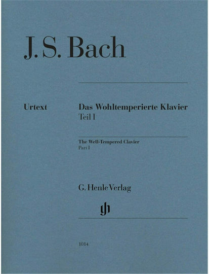 G. Henle Verlag J. S. Bach - Well Tempered Clavier BWV 846-869 Part I Παρτιτούρα για Πιάνο