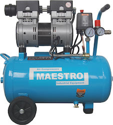 Maestro MAC-24BR Κομπρεσέρ Αέρος 1hp / 24lt