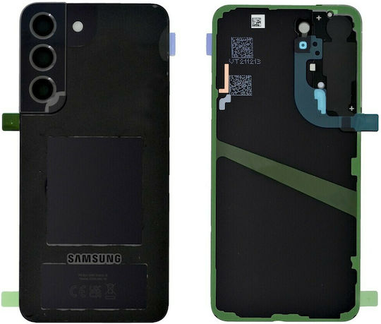 Samsung Καπάκι Μπαταρίας Μαύρο για Galaxy S22 5G