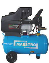 Maestro MAC-24DD Κομπρεσέρ Αέρος 2.5hp / 24lt