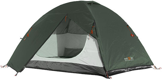 Origin Outdoors Snugly 1 Χειμερινή Σκηνή Camping Igloo Ορειβασίας Πράσινη με Διπλό Πανί για 1 Άτομο Αδιάβροχη 5000mm 100x205x100εκ.