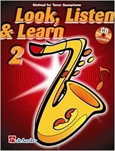 De Haske Jazz Tenor Sax Level/Grade 2 Tunes Part & Score Lernmethode für Blasinstrumente + CD