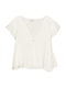 Losan Women's Monochrome Sleeveless Shirt White