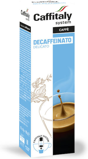 Caffitaly Κάψουλες Espresso Decaffeine Συμβατές με Μηχανή Caffitaly 10caps