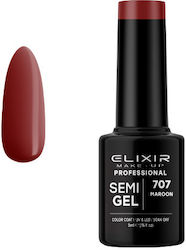 Elixir Semi Gel Ημιμόνιμο Βερνίκι Νυχιών Maroon...