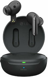 LG Tone Free FP9 In-ear Bluetooth Handsfree Căști cu rezistență la transpirație și husă de încărcare Negră