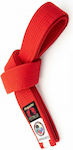 Hayashi WKF 0501 Karate Belt Red