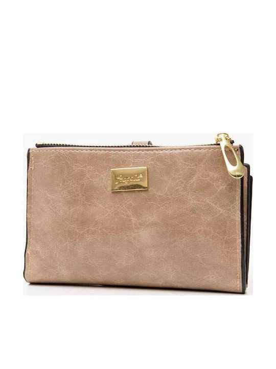 Fragola Μεγάλο Γυναικείο Πορτοφόλι Dark Beige