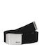221.BU09.34 Men's Fabric Webbing Belt Black