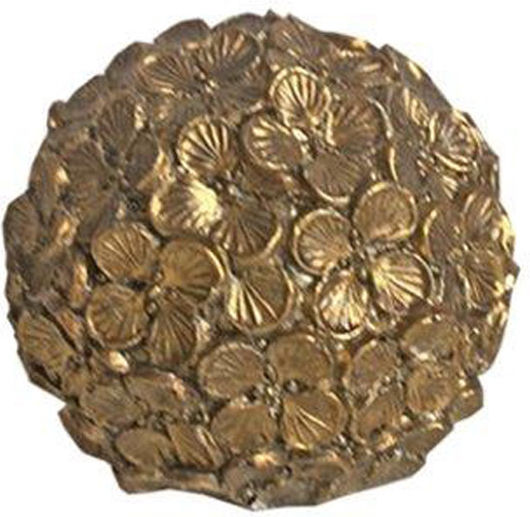 Art et Lumiere Decorative Ball made of Ceramic Material Gold/Bronze 11x11x11cm 1pcs