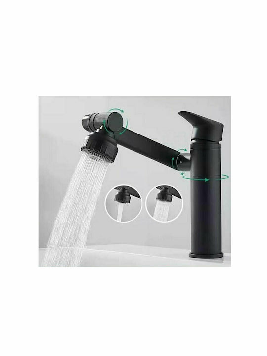 POLY-67-2 Kitchen Faucet Counter Black