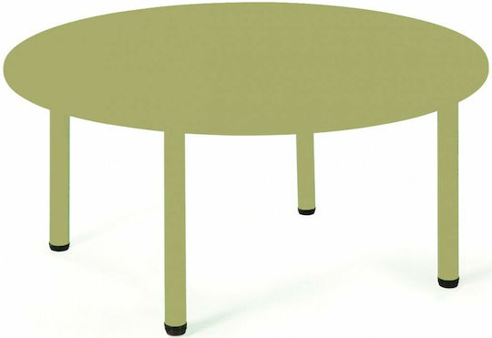 Ron Kids Table made of Plastic Olive Green Avant Garde