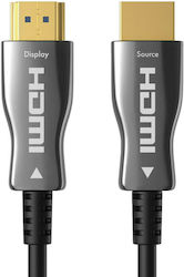 Claroc FEN-HDMI-21-10M HDMI 2.1 HDMI De Sex Masculin - HDMI De Sex Masculin 10m Negru Claroc FEN-HDMI-21-10M HDMI 2.1 HDMI De Sex Masculin - HDMI De Sex Masculin 10m Negru