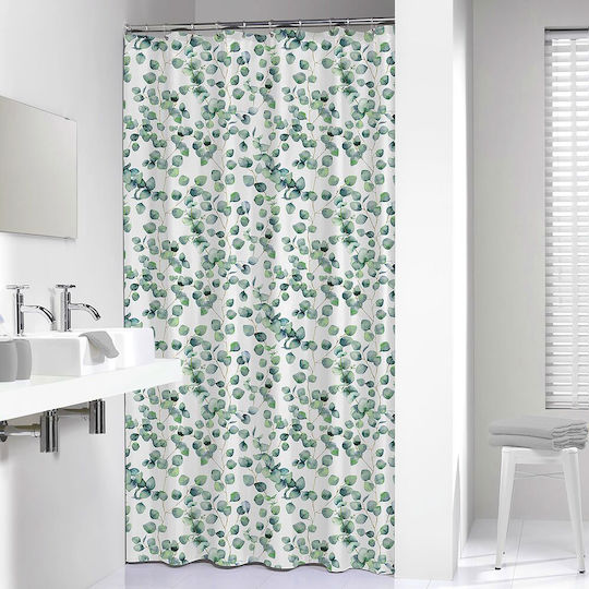 Sealskin Ayra Perdea de Baie Țesătură 180x200cm Verde