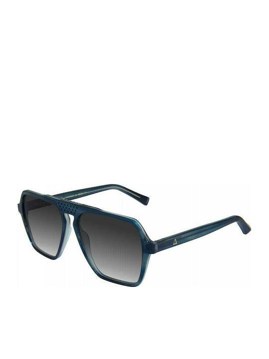Zeus & Dione Nireas Unisex Γυαλιά Ηλίου με Κοκκάλινο Σκελετό C3 Blue