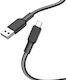 Hoco Jaeger X69 Geflochten USB 2.0 auf Micro-USB-Kabel Schwarz 1m (HOC-X69m-BW) 1Stück