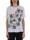 Emporio Armani Women's T-shirt Floral White