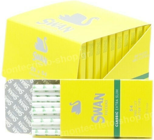 Swan Extra Slim Extra Slim 54 Φιλτράκια 20τμχ