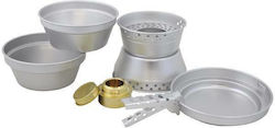 MFH Burner Stand Set Cookware Set for Camping