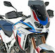 Givi Motorcycle Windshield & Windscreen Tinted Visor for Honda Africa Twin CRF1000L Adventure Sports 2020 D1178B