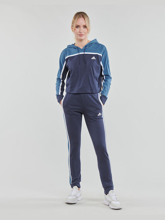 Adidas Set de trening pentru femei Albastru marin