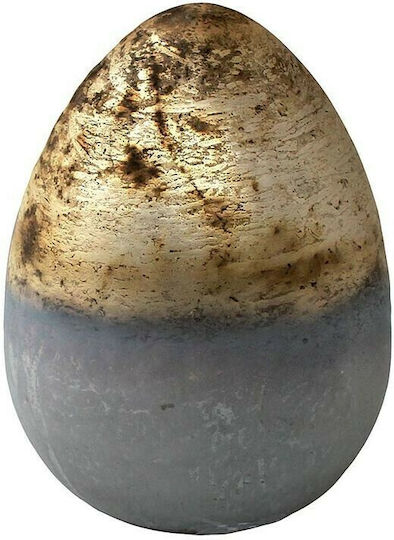 JK Home Decoration Osterdekorationen & Ornamente Oster Ei Keramik Gold