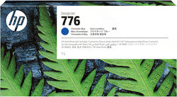 HP 776 Inkjet Printer Cartridge Blue (1XB04A)