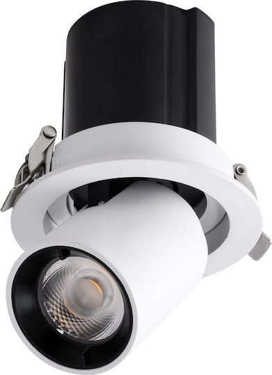 GloboStar Virgo-S Monos LED Alb Cald Spot în Culoare Alb GloboStar Virgo-S Monos LED Alb Cald Spot în Culoare Alb