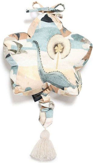 La Millou Handmade Crib Decorative Pillow with Music Light Blue 21x21cm Still Alive