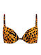 Be Icon Crossed Bikini Σουτιέν με Ενίσχυση Κίτρινο