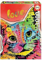 Tilt Cat Love Puzzle 2D 1000 Pieces