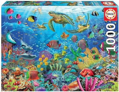 Tropical Fantasy Turtles Puzzle 2D 1000 Pieces