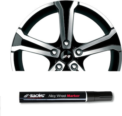 Simoni Racing Alloy Wheel Marker Ремонтен молив за поправка на джанти на автомобила Черно 1бр