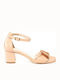 Leder Sandalen Anatomisch Beige