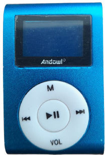 Andowl Q-A208 MP3 Player με Οθόνη LCD Μπλε