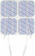 Tenscare Spare Electrodes for Muscle Stimulator 4pcs 50x50mm