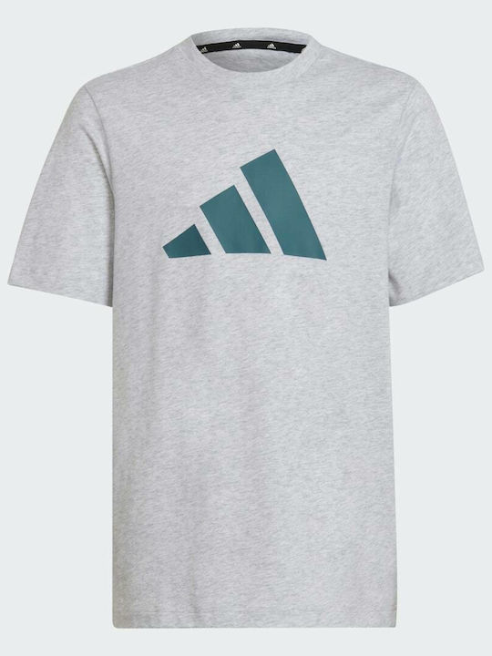 Tricou pentru copii Gri Future Icons 3 Stripes